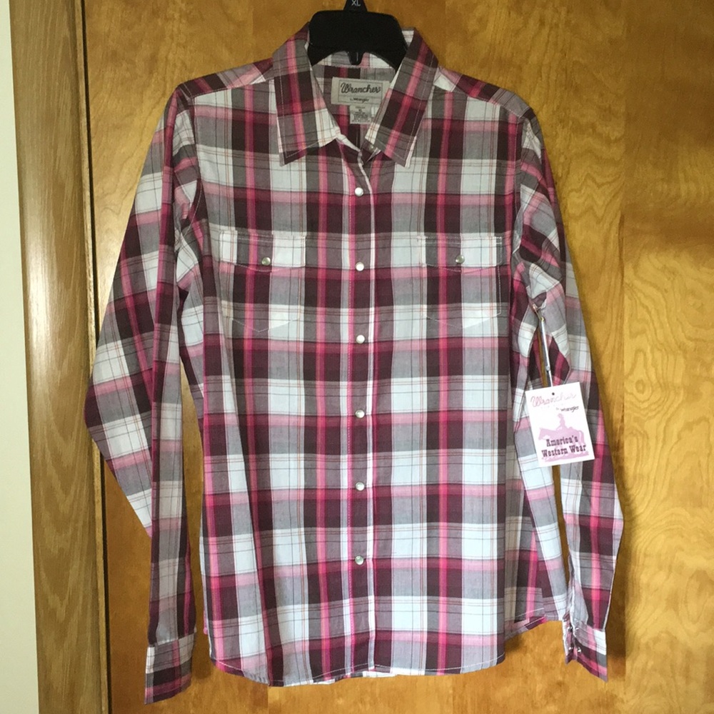 Wrangler button down brand new